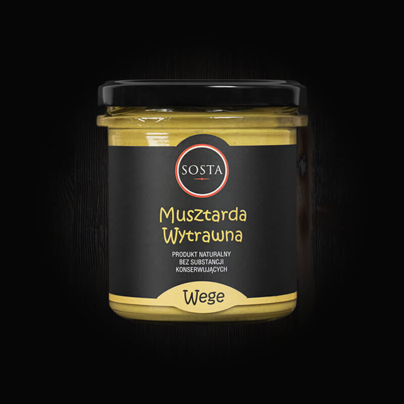 Musztarda wytrawna wege