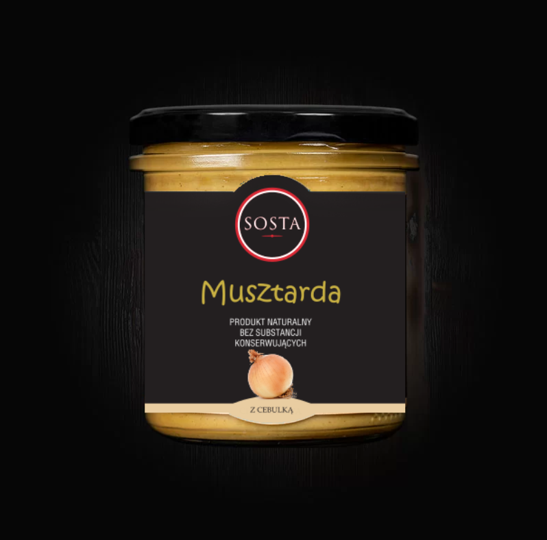 Musztarda z cebulką